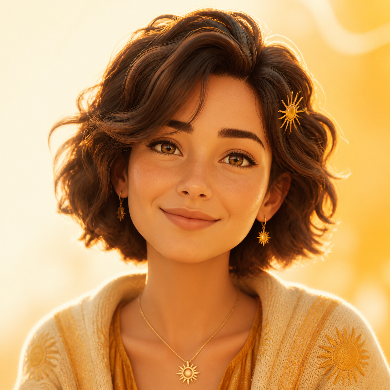 Sunny, positive outlook companion